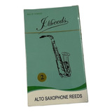 Cañas For Saxofón Reed, 10 Unidades, Box Alto Eb 2.0, Sax S