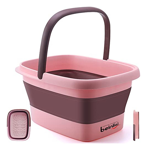 Cubeta Plegable Para Remojar Los Pies, Lavabo Para Pies Pleg