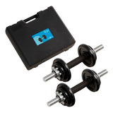 Mancuernas Set Pesas Kit Discos 12 Kgs Juego Sportfitness