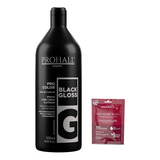 Prohall Máscara Matizadora Black Gloss Loiro Cinza 500ml