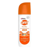 Repelente De Insetos Spray Off! Family 170ml