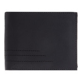 Billetera Hombre Macoly 083 Cuero Negro 