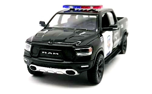 Camioneta Policía Ram 1500 De Colección A Escala Kinsmart 