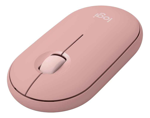 Mouse Sem Fio Logitech Pebble 2 M350s Usb Logi Bolt Rosa