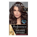 Tinte Para Cabello Preference L'oréal Paris Tono 6.21