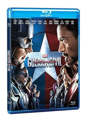Blu-ray - Capitão América - Guerra Civil