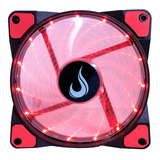 Cooler Fan Gamer Rise Mode Wind Led Vermelho