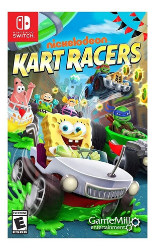 Nickelodeon Kart Racers Jogo Para Nintendo Switch-gm00808