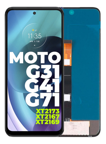 Modulo Pantalla Display Motorola Moto G31 G41 G71 Original