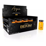 Caja De Ampollas Argan Bekim 4 Oils X 15ml Cabello Seco X12u