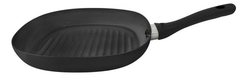 Bifera Plancha Para Bife Hudson 26 Cm Teflon Antiadherente Color Negro