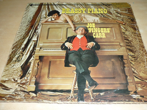 Joe Fingers Carr Brassy Piano Vinilo Vintage Usado