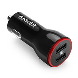 Cargador De Coche Anker 24w Dual Usb, Powerdrive 2 Para Ipho