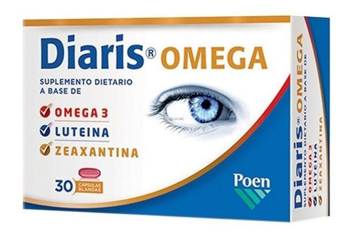 Diaris Omega X 30 Capsulas Blandas