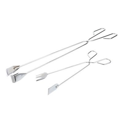 Pinzas Para Basura De Acero Inoxidable Con Forma De Tijera,