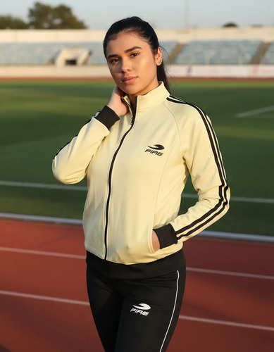 Conjunto Deportivo Fire Sports® Pants Femenil Dama Mujer N