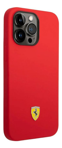 Funda Protector Ferrari Rojo Para iPhone 15 Pro Max