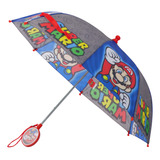 Nintendo Paraguas Para Niños, Ropa De Lluvia Para Niños P.