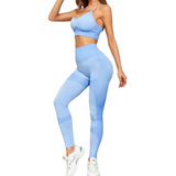 Conjunto Deportivo Mujer Lycra Leggins Levanta Gluteos Y Bra