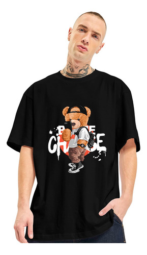 Camiseta Oversized Urso Stylo Streetwear