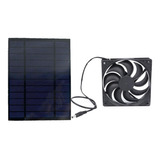 Ventilador De Panel Solar De Ahorro De Energía,