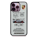 Funda Auto Porsche Apple iPhone Personalizada