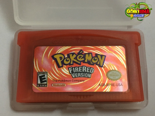 Pokemon Fire Red Game Boy Advance Salvando Gba 