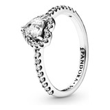 Anillo Pandora Corazón Elevado