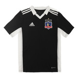 Camiseta adidas Visita Club Colo Colo 22/23 Junior Black