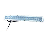 Barra Led Lupas Marina Curva 22 Pul 120w Reales Blanco 350w