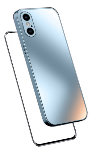 Funda Para iPhone X Xr Xs Max Mate Tener Vidrio Membrana