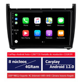 Radio Estereo De Pantalla Android Gps Para Vw Polo 2008-2019