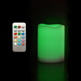 Juego De Velas Led Electricas Que Cambian De Color Al Aire L