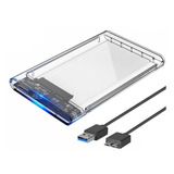 Case Slim Hd Ssd Adaptador Usb 3.0 Sata3 Externo 6gbps