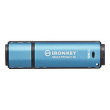 Kingston Ironkey Vault Privacy 50 128gb Usb Encriptado |