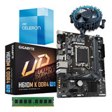 Combo Board H610m Procesador Intel Celeron G6900 Ram 8gb Pc