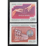 Argentina, Serie Gj 2519-20 Conmemoraciones 1990 Mint L18345