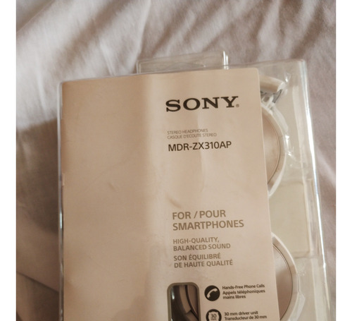 Auriculares Sony Zx Series Mdr-zx310 White