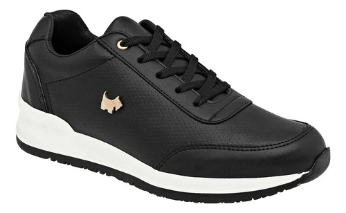 Tenis Urbano Juvenil Dama Ferrioni F132-005-01 Negro *437 S2