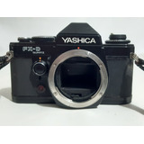 Antiga Camera Yashica Fx D Quartz * Somente Corpo * 