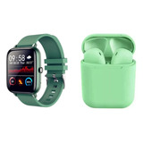 Reloj Smartwatch Full Touch Larga Bateria Pro + Audifono I12