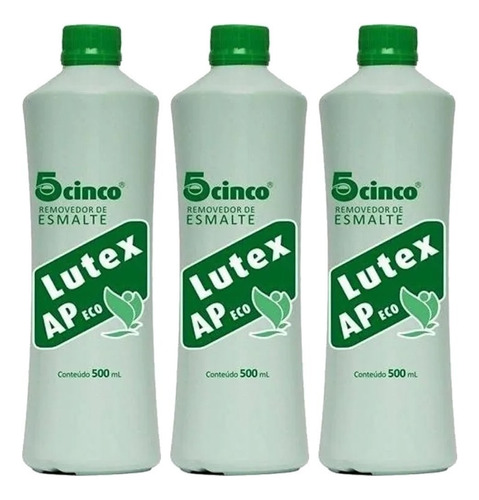 Kit 3 Lutex Ap Eco Cinco - O Mais Vendido - Não Mancha