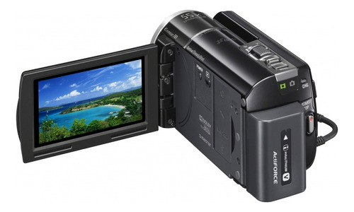 Filmadora Sony Xr 260 Full Hd Filma No Hd De 160 Gb E Cartão