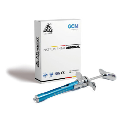 Jeringa Carpule Anestesia Dental Autoaspirable Azul 6b Pro | Envío gratis