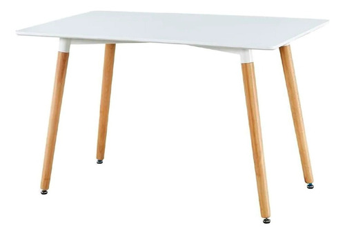 Mesa Estilo Eames Rectangular Comedor Minimalista Nordico