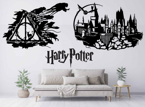 Decoración Harry Potter Vinil Adherible (diseño A Elegir)