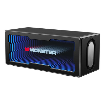 Bocina Bluetooth Monster S23 de 40W para PC con Luz LED y Sonido Estéreo | Envío gratis