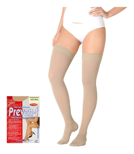 6 Medias De Compresion Media Prevent Varices Circulacion