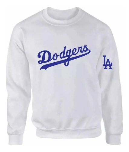 Sudadera Dodgers Sueter Los Angeles Moda Mlb Casual Unisex