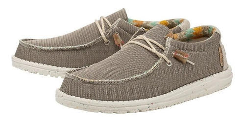 Hey Dude Zapatos Mocasines Wally Eco Sox Desert Brown